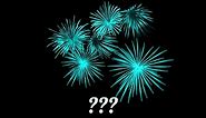 🔊13 "Fireworks" Sound Variations in 70 Seconds