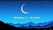 Windows 11 New Ms Paint (11.2309.30.0) | How to Draw in Ms Paint | Drawing in paint in computer