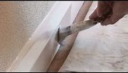 How To Paint Baseboards or Skirting Boards On Carpet (The Trick to doing it)