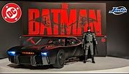 2022 Batmobile 1/18 Scale Unboxing and Review of the Diecast Vehicle from "The Batman" (LED Lights)