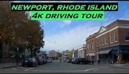 Newport, Rhode Island | 4k Driving Tour