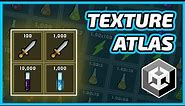 Unity 2D - How to make Basic Texture Atlases and how they can be used! (AKA Sprite Sheets)