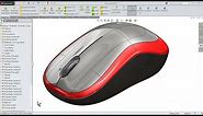 Solidworks tutorial | sketch mouse in Solidworks (Advanced Surfacing)