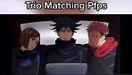 Trio Matching Pfps #art #pfp #pfps #matchingpfps #triopfp #edit #anime #fypシ #trending #viral