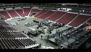 Time-lapse: Wells Fargo Arena transformation