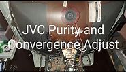 JVC I'Art CRT TV Purity Correction and Convergence Adjust