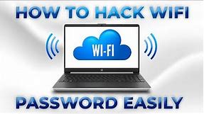 How to Hack Wi-fi Password | Easy Method 2022