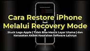 Cara Restore iPhone Melalui Recovery Mode di iTunes (8, X, XR, XS, 11, 12, 13, 14, 15, SE 2/3, dst.)