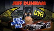 Keaton Batmobile drive! LIVE!!!! | JEFF DUNHAM