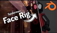 How to Use Lego Spiderman Face Rig in Blender