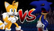 Sonic.EXE VS Tails | Sprite Battle (Halloween Special)