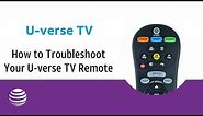 How to Troubleshoot Your U-verse TV Remote Control | U-verse TV Support
