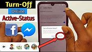 How to Turn Off Online Status in Facebook & Messenger in 2024