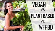 VEGAN vs PLANT BASED vs WFPBD (Whole Foods Plant Based Diet) // Detailed Info & Explanation