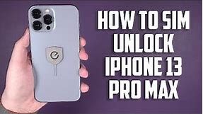 How To Unlock iPhone 13 Pro Max