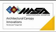 MASA's Hercules™ Adjustable Canopy Hanger Rod Attachment