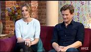 Downton Abbey's Charles Edwards & Laura Carmichael on This Morning