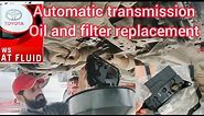 How to Change Automatic Transmission Fluid and Filter (COMPLETE Guide)of Toyota Avalon