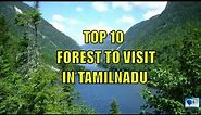 Top 10 Forests to visit in Tamilnadu | Art and Travel