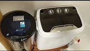 How to use a Portable Twin Tub Semi Auto Washer and Panda Spinner: Detailed workflow and review