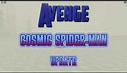 How to use the Cosmic Spider-Man | ROBLOX Avenge