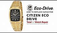 How to Replace the Capacitor on a Citizen Eco Drive Watch