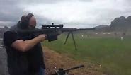 Barrett M82 - CQB fast! 2015 Saddle Butte Machine Gun Shoot