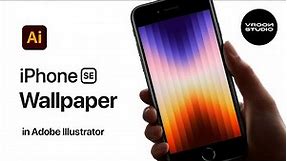 Recreate iPhone SE Wallpaper | Adobe Illustrator Tutorial