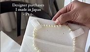 ✨Unboxing the Dior 30 Montaigne Choker another purchase from Tokyo, Japan. #japantravel #ytshorts