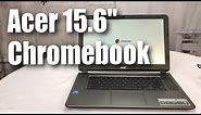 Acer 15.6" Chromebook Celeron N3060 Dual-Core 1.6GHz 2GB RAM 16GB Flash ChromeOS Review