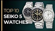 Top 10 SEIKO 5 Watches - The BEST Watches for Under $200