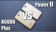 Comparison - Ulefone Power 2 vs Oukitel K6000 Plus: Camera, Speedtest, Battery and more!