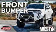 Front Bumper and Winch for the 2014+ 5th Gen 4Runner - Westin Pro-Series and Tiger Shark 9500