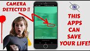 how to detect hidden video cameras with phone !! Find Hidden Cameras With Phone in try Room