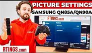 Samsung QN85A & QN90A (2021) - TV Picture Settings