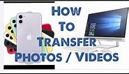 How To Transfer Photos and Videos From computer To iPhone 11 Pro with iTunes