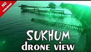 Sukhum, Abkhazia. Drone view