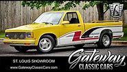 1982 Chevrolet S10 V8 Pickup Gateway Classic Cars St. Louis #9361