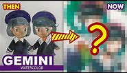 How to draw Gemini | 12 signs of the Zodiac l Then and Now l Huta chan