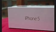 Unboxed : Apple iPhone 5 64 GB (White & Silver) + First Boot-Up