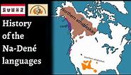 The history of the Na-Dené languages (Timeline)