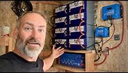 EASIEST Off Grid Solar Power System Battery Bank