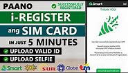 PAANO MAG REGISTER NG SIM CARD - SIM CARD REGISTRATION - HOW TO REGISTER?