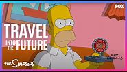 The Simpsons | Travel Into The Future Couch Gag