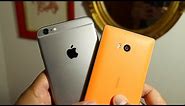 iPhone 6 Plus vs Lumia 930 video autofocus and stabilization