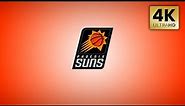 Phoenix Suns NBA Animated Logo Team Intro - 4K Background