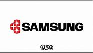 Samsung historical logos