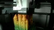 *GIGANTIC* CASTLE!!! Rainbow 3D Print TIMELAPSE
