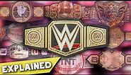 How WWE Championship Belts Are Made And The History Of Title Belts, Explained