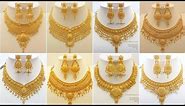 💕💕2023 Latest Heavy Gold Necklace Design l 👍Trendy Gold Necklace Ideas l Designer Gold Necklace❤️